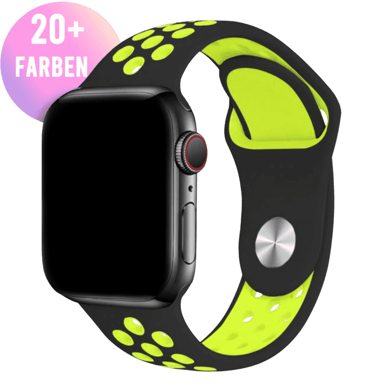 Armband für Apple Watch aus Silikon in der Farbe , Modell Silicon Valley #farbe_