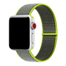 Armband für Apple Watch aus Nylon in der Farbe Flash, Modell Barcelona #farbe_Flash