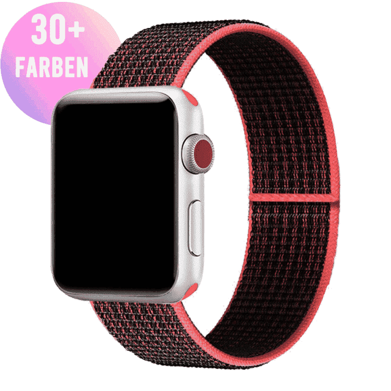 Armband für Apple Watch aus Nylon in der Farbe , Modell Barcelona #farbe_